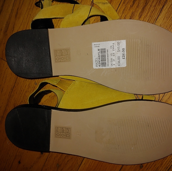 NWT! Top Shop Leather Sandals - Picture 3 of 4